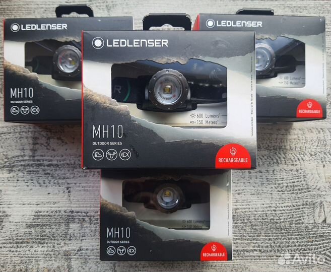 Налобный фонарь led lenser MH10