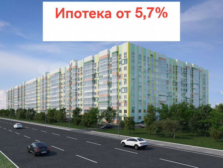 1-к. квартира, 40,3 м², 4/10 эт.