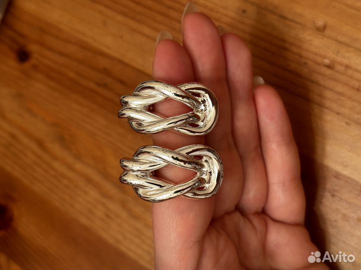 Клипсы Nina Ricci винтаж оригинал