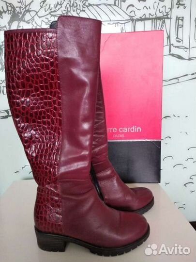 Сапоги женские натуральная кожа