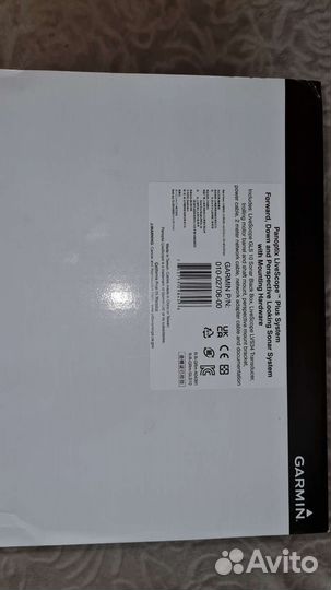 Garmin Panoptix LiveScope LVS34/GLS10