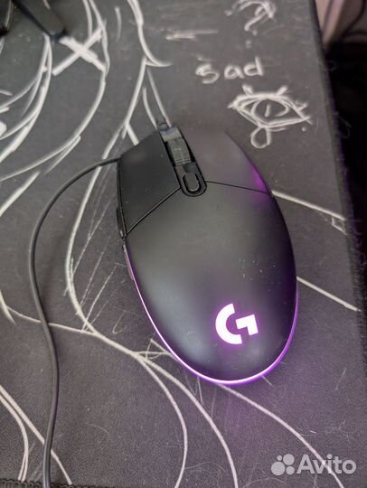 Игровая мышь logitech g102