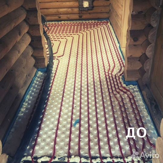 Полусухая стяжка пола в Городищах
