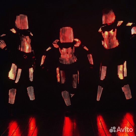 Световое пиксельное шоу