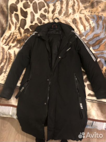 Пальто мужское длинное