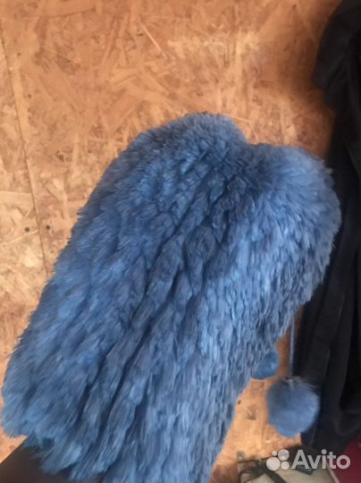 Шапочка из нат меха новая