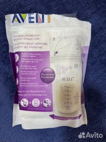 Пакеты для хранения молока