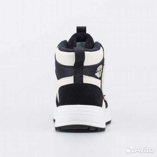 Kotofey кеды с boa (черно-белый), р. 32