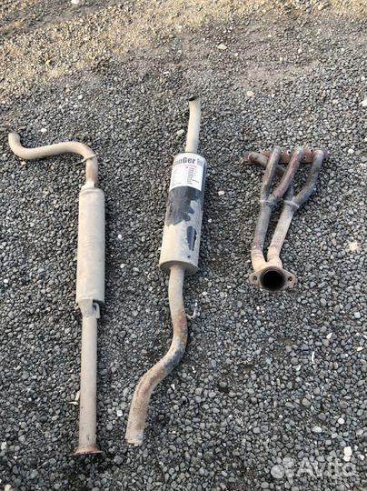 Выхлопная система на priora stinger