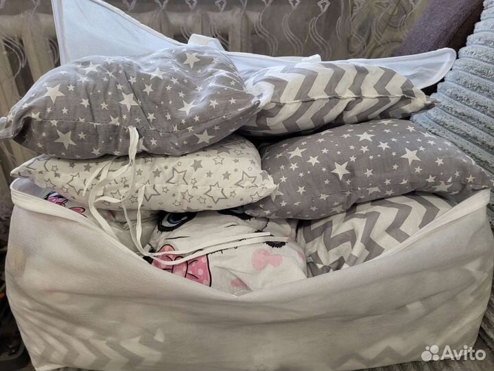 Бортики в детскую кроватку