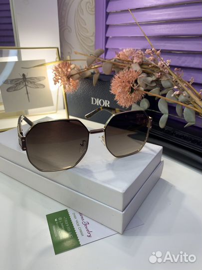 Солнцезащитные очки Dior коричневые (203)