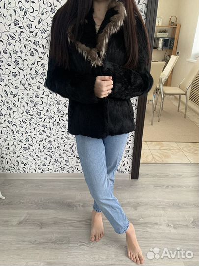 Шуба из кролика