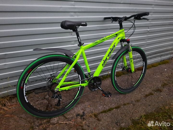 Велосипед новый алюминиевый 27.5 колеса, 19 рама