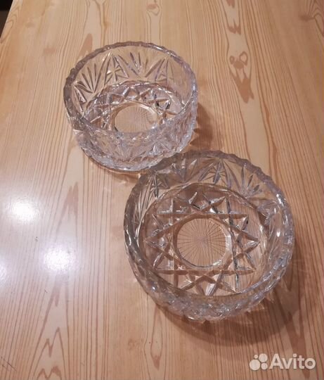 Ваза хрустальная