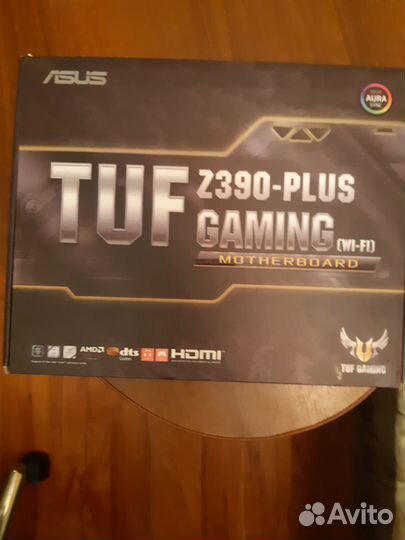 Прoцeсcор i7 9700k+материнская плата asus TUF Z390