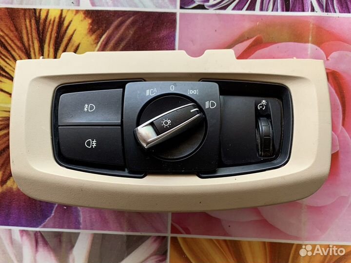 Блок управления светом, переключатель Бмв F15