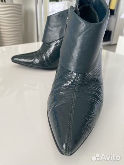 Ботильоны кожаные 39