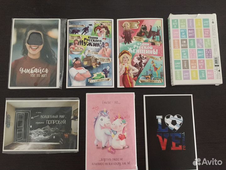 Наборы открыток (цена за набор)