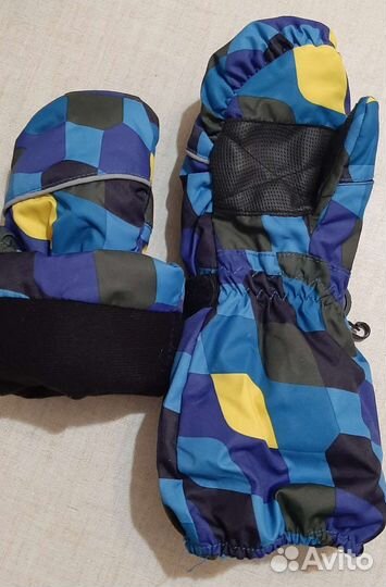 Варежки краги зимние детские