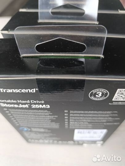 Внешний жёсткий диск Transcend 25M3 1TB