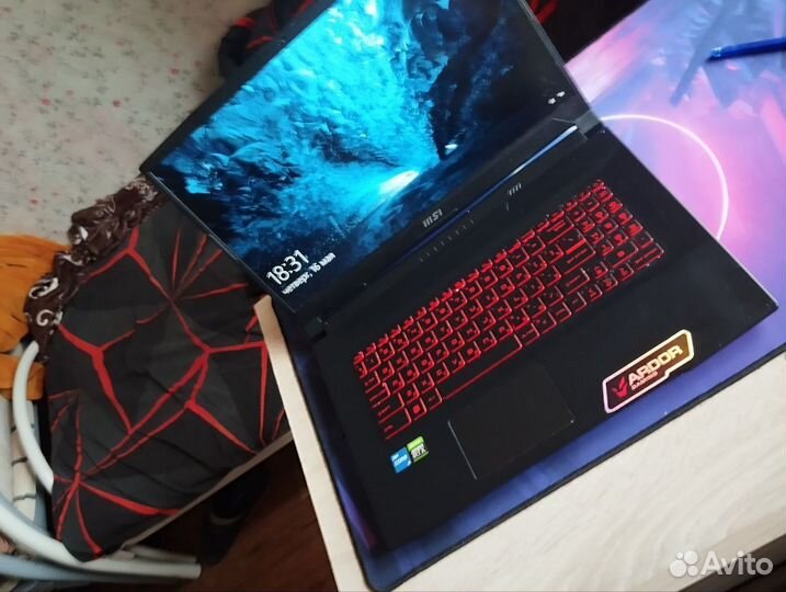 Игровой ноутбук msi rtx 3050