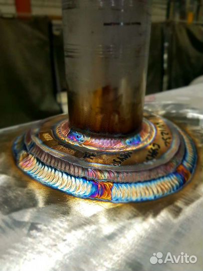 Сварочные работы, аргон, сварка электродом