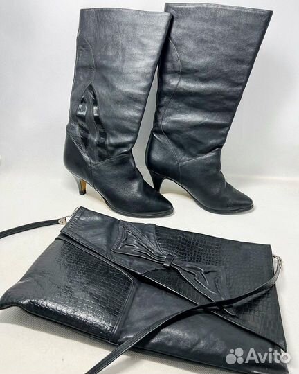 Жен. сапожки, винтаж 1990-х