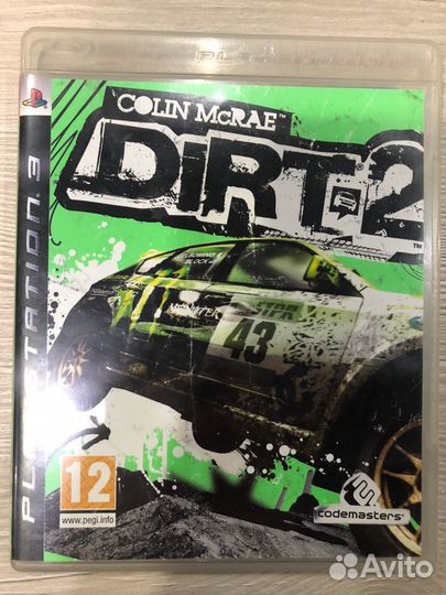 Colin Mc Rae Dirt 2 для Ps3