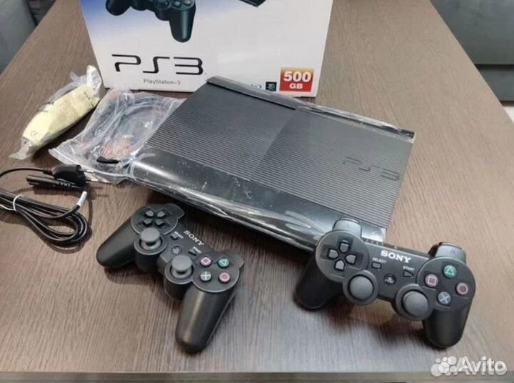 PS3 SS 500Gb+54 игры (идеал)