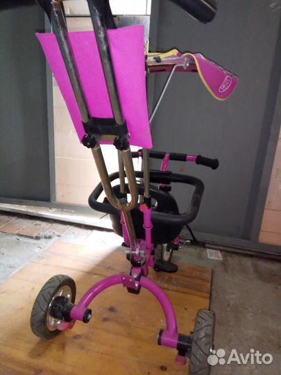 Детский трехколёсный велосипед 7мес - 4 лет