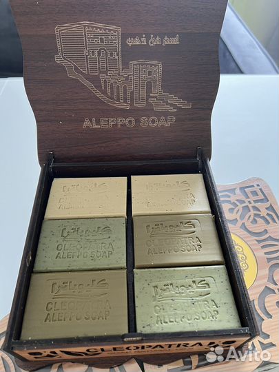 Сирийское мыло в шкатулке, Алеппское мыло