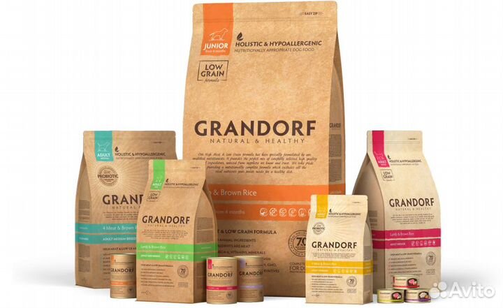Корм для кошек и собак «Грандорф»
