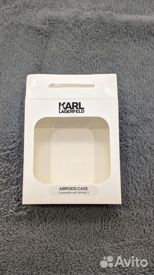 Чехол AirPods Pro 3, karl lagerfeld, новый