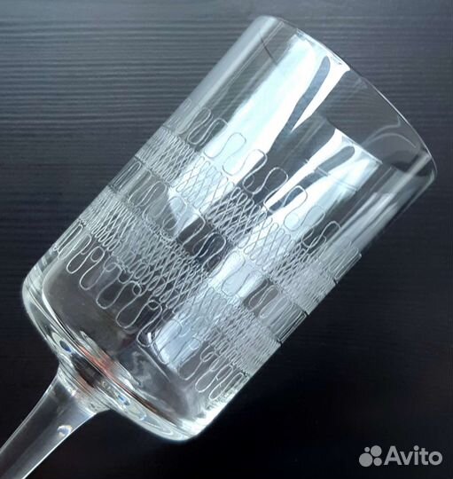 Старинные рюмки / Винтажные бокалы с пантографией