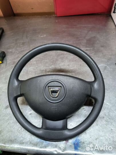 Рено dacia duster руль в сборе с подушкой