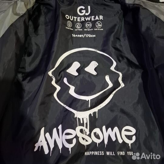 Куртка демисезонная для мальчика 170 gloria jeans