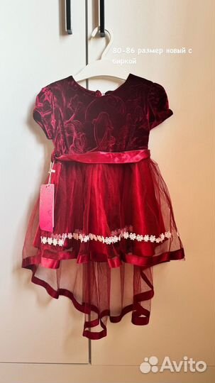 Платье для девочки 80 86