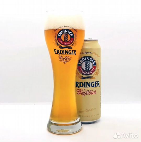Erdinger пивные бокалы стаканы