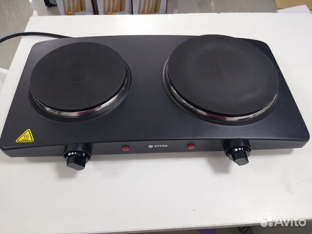 Электрическая двухконфорочная плитка vitek VT-3704