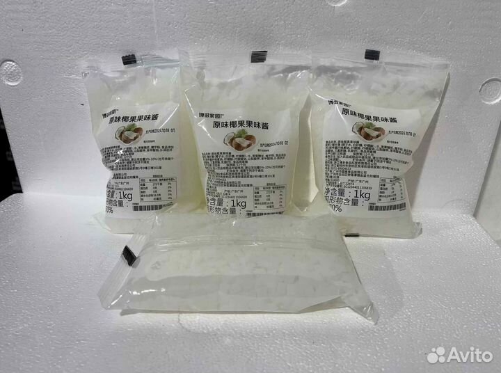 Кокосовое желе для бабл ти оптом