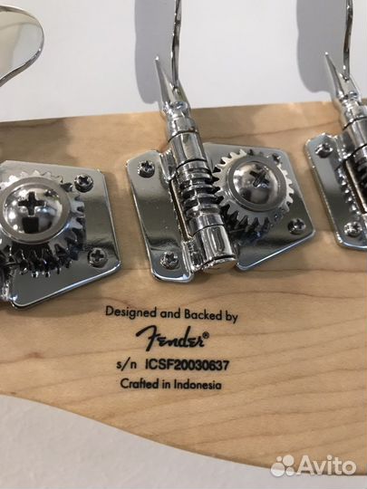 Fender squier affinity PJ bass BWB PG BLK