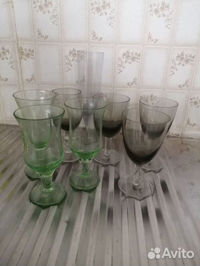 Бокалы фужеры СССР