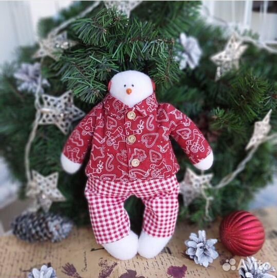 Снеговик тильда