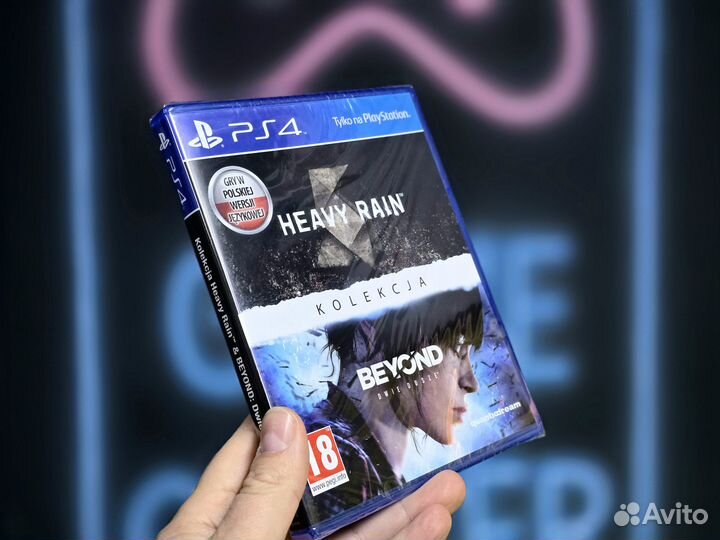 Диск ps4 ps5 Heavy Rain и Beyond: Two Souls