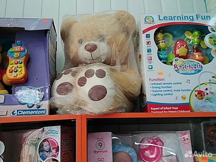 Мягкая игрушка Зайка Олимпийский большой