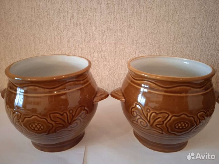 Горшок керамический для запекания