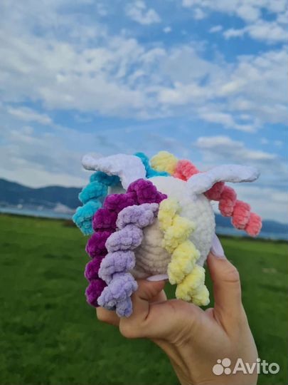 Вязаный единорожка