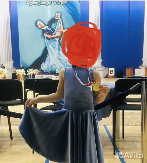 Платье рейтинговое (для бальных, бально-спортивных