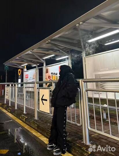 Balenciaga distressed bomber type