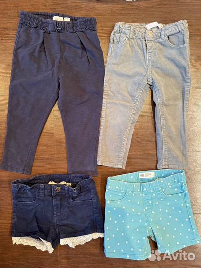 Вещи для девочки пакетом 92